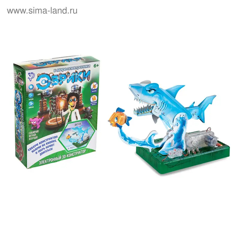 Электронный 3D-конструктор «Акула»