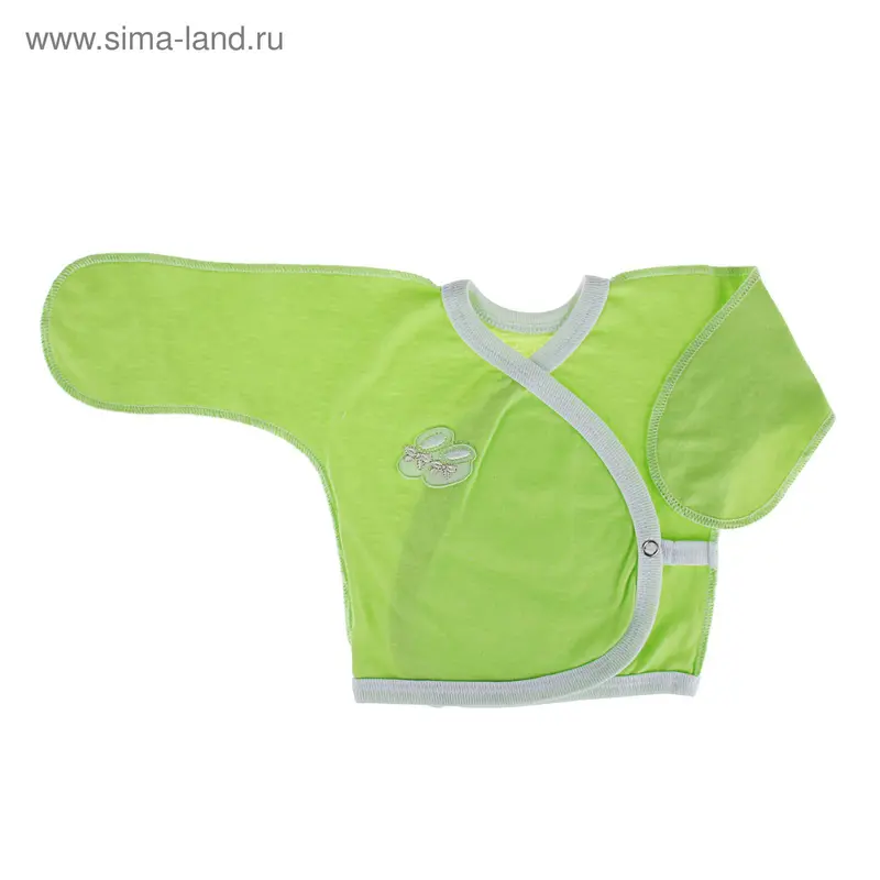 Распашонка, рост 56 см, цвет зелёный 31-2ТР(КУ)Ап