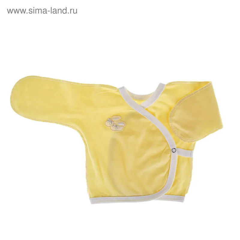 Распашонка, рост 56 см, цвет желтый 31-2ТР(КУ)Ап