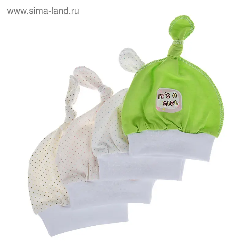 Шапочка "Узелок", размер 20 (40), цвет микс 6-17ТР(КУ)