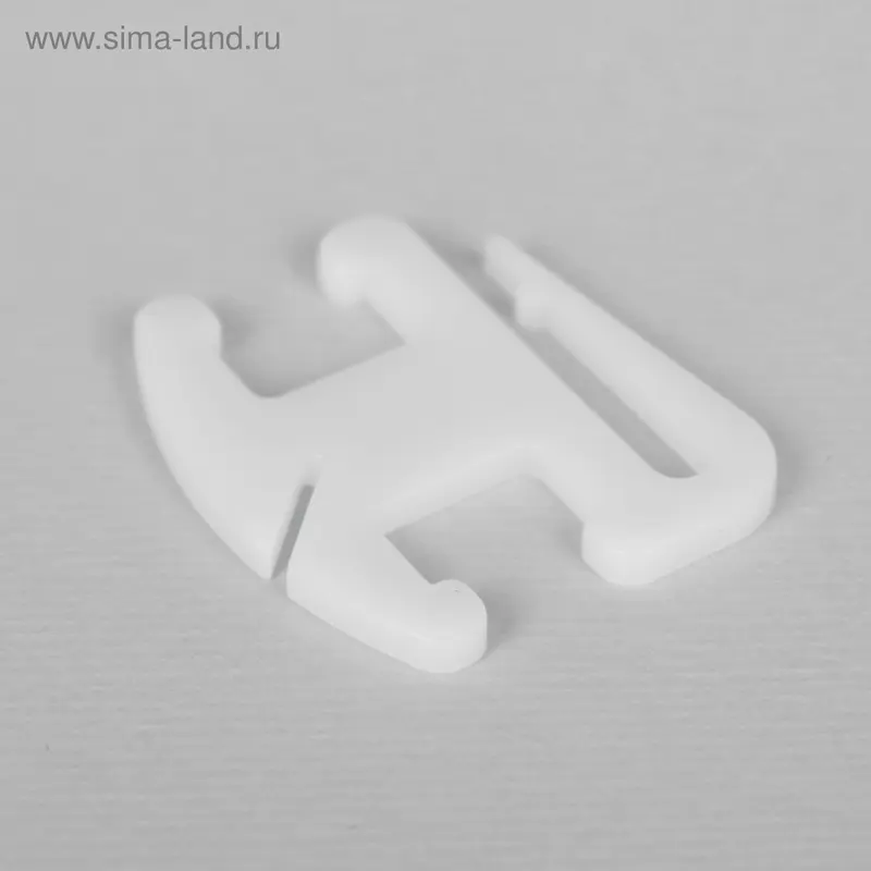 Фиксатор для шнура шторной ленты, цвет белый