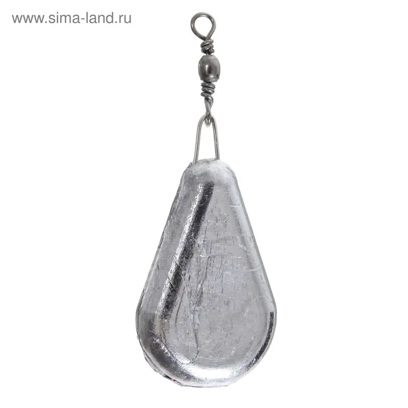 Груз "Ложка" с вертлюгом, вес 55 г (набор 20 шт.)