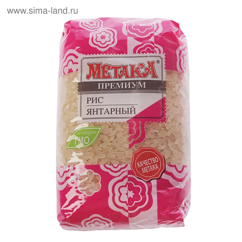 Крупа Метака рис янтарный премиум, 800 г