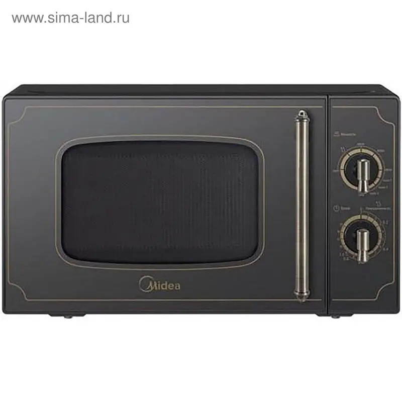 Микроволновая печь Midea MG820CJ7-B1, 20 л, 800 Вт, антрацит