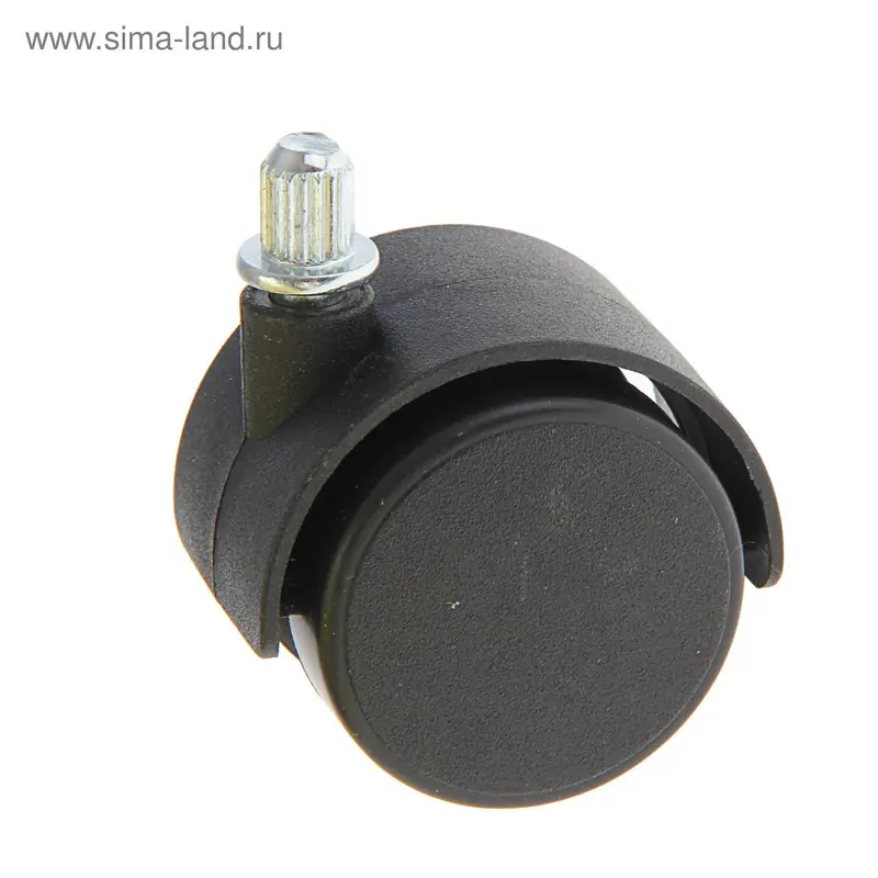 Колесо мебельное 503В, d=40 мм, черное