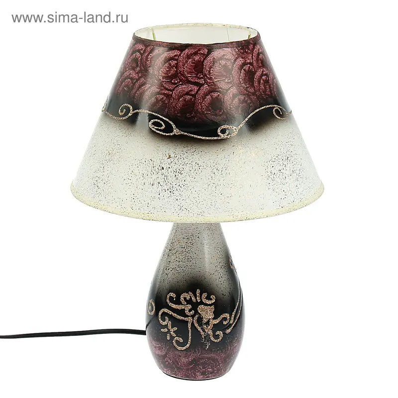 Лампа настольная "Метелица" 220V Е14 36х25х25 см
