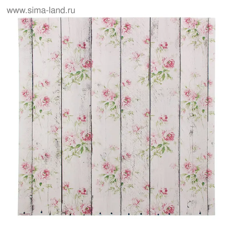 Фотофон «Доски с рисунком» картонный, 45 х 45 см, 980 г/м²