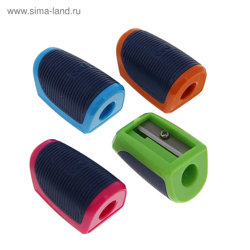 Точилка для карандашей DELI, микс
