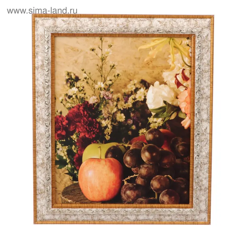 Ключница Эконом "Фрукты" 25х30х5 см МИКС