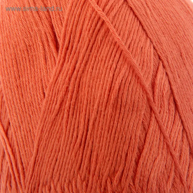 Пряжа "Bamboo Fine" 100% бамбук 440м/100гр (692 папайя)