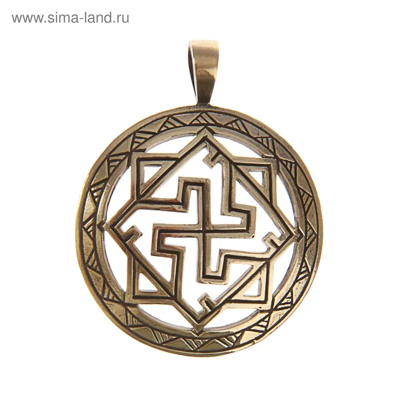 Оберег литой "Валькирия", бронза