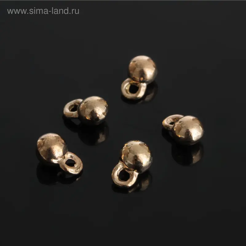 Концевик для цепочки, цвет золото, 4*6 мм (набор 30шт)