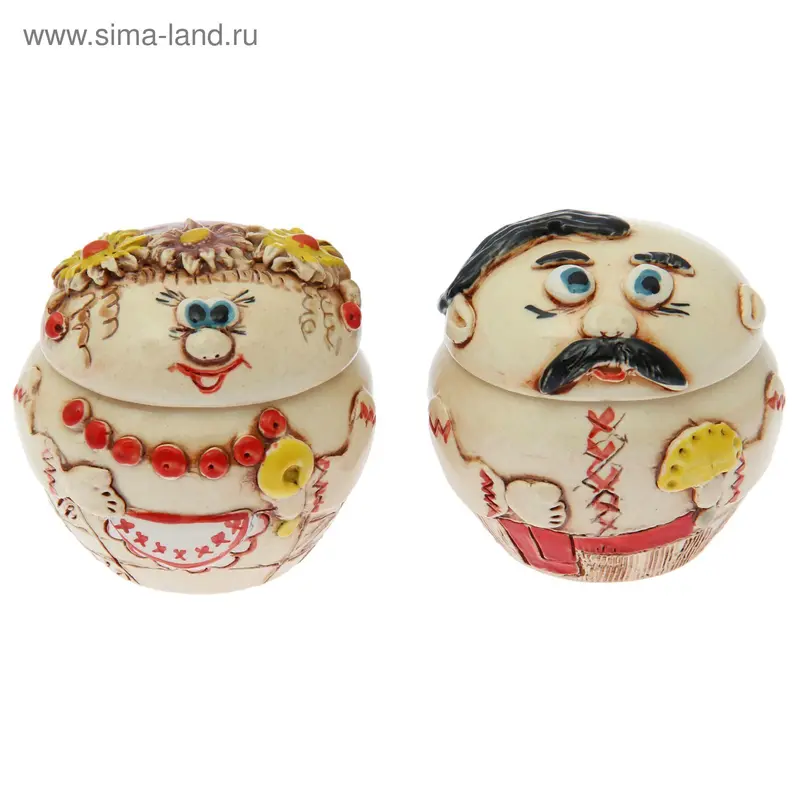 Набор для специй Солонка "Шарик" 2шт