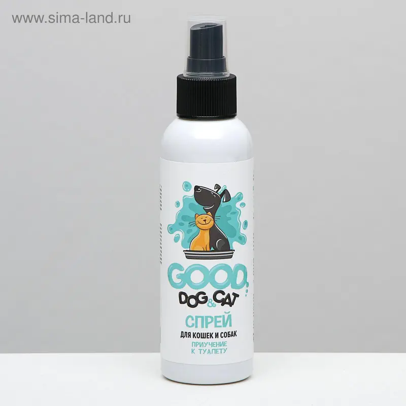 Спрей Good Cat&Dog для приучения кошек и собак к туалету, 150 мл
