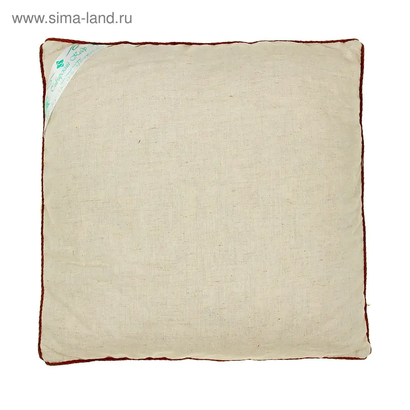 Подушка Кедровый СОН 40*40 см, стружка кедра, чехол лен
