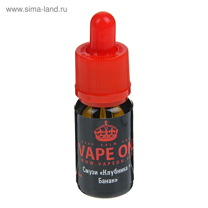 Ароматизатор VAPEON, смузи клубника-банан, 12 мл