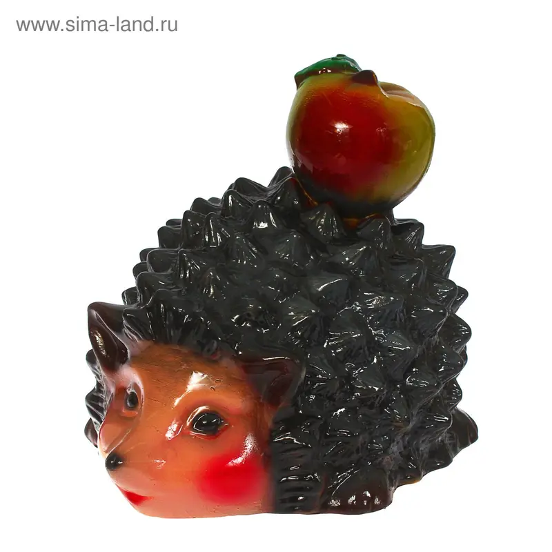 Садовая фигура "Ёжик с яблоком"