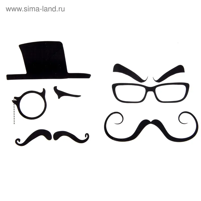Набор фотобутафории "Мемы" (2 шт)