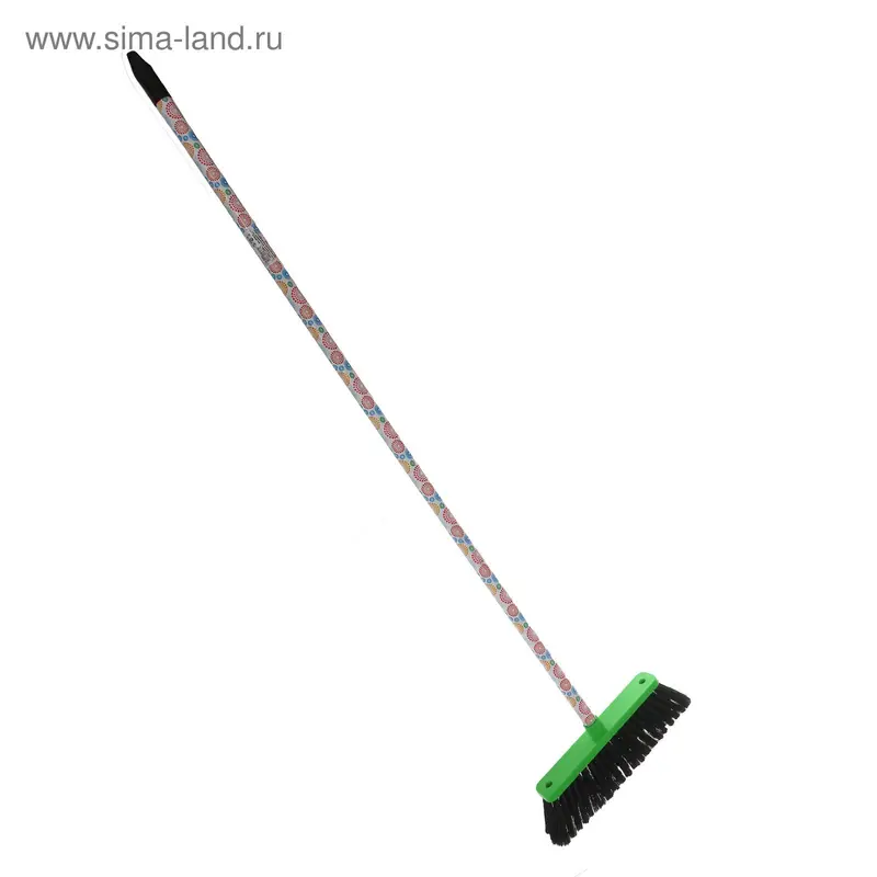 Комплект для уборки "Декор. Классика": щетка, черенок 120 см