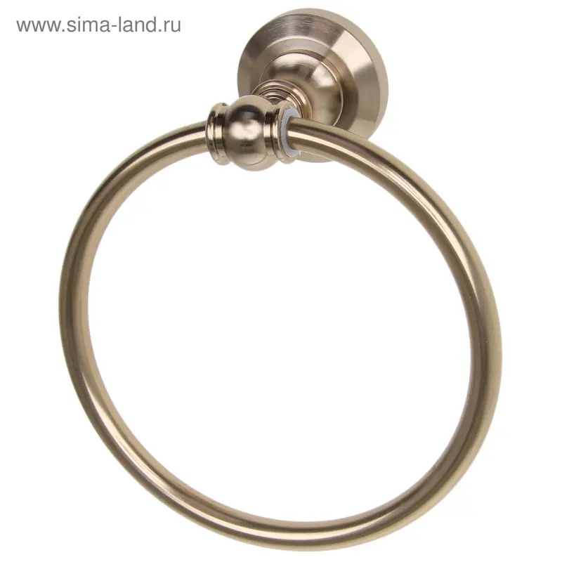 Держатель для полотенец Ledeme L1304C, одинарный, круг, цвет бронза