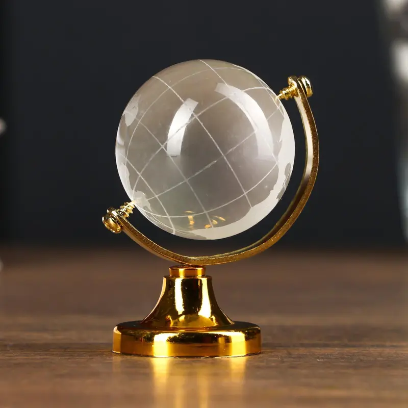 Фигурка стекло «Глобус», d=4 см