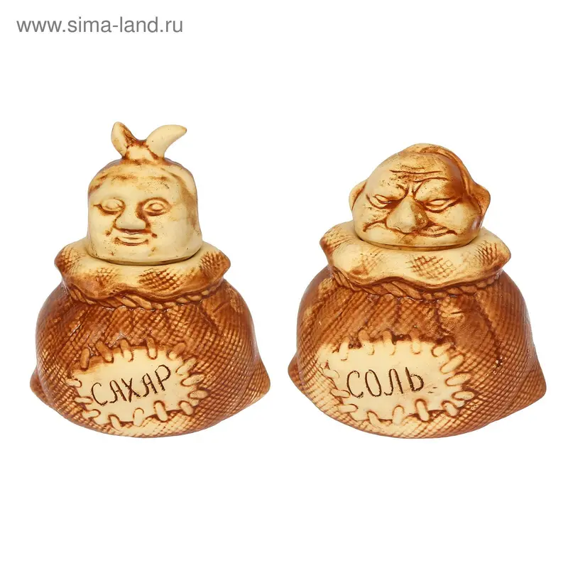 Набор для специй "Дед и баба" 1,2 л