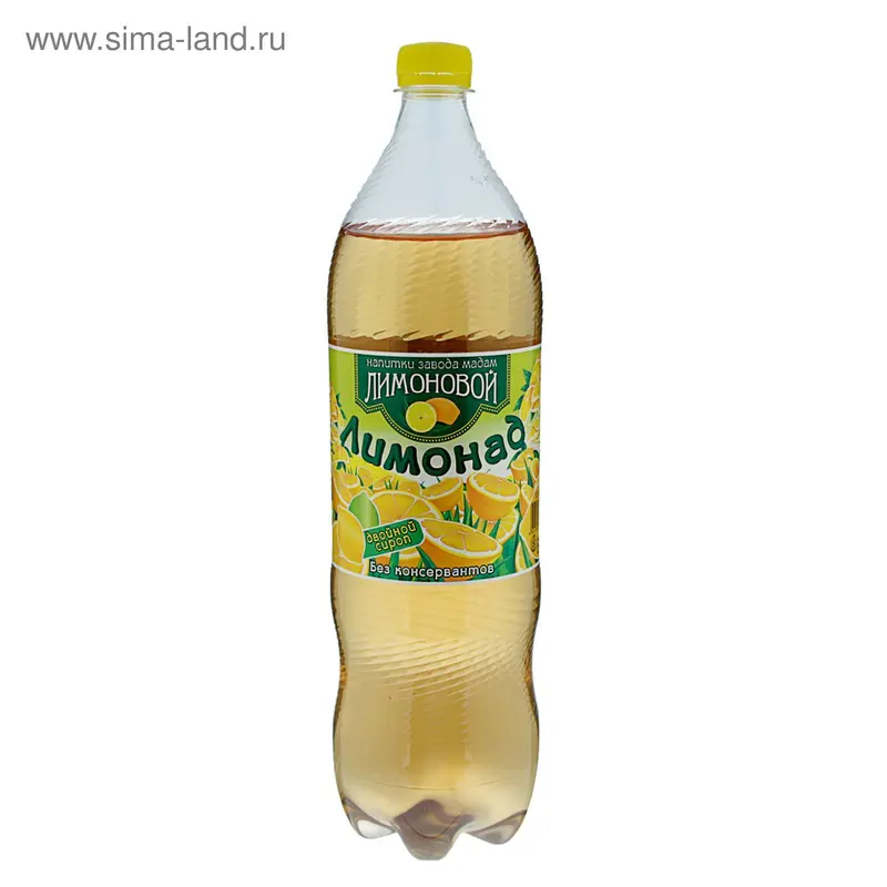 Напиток газированный, лимонад, 1,5 л
