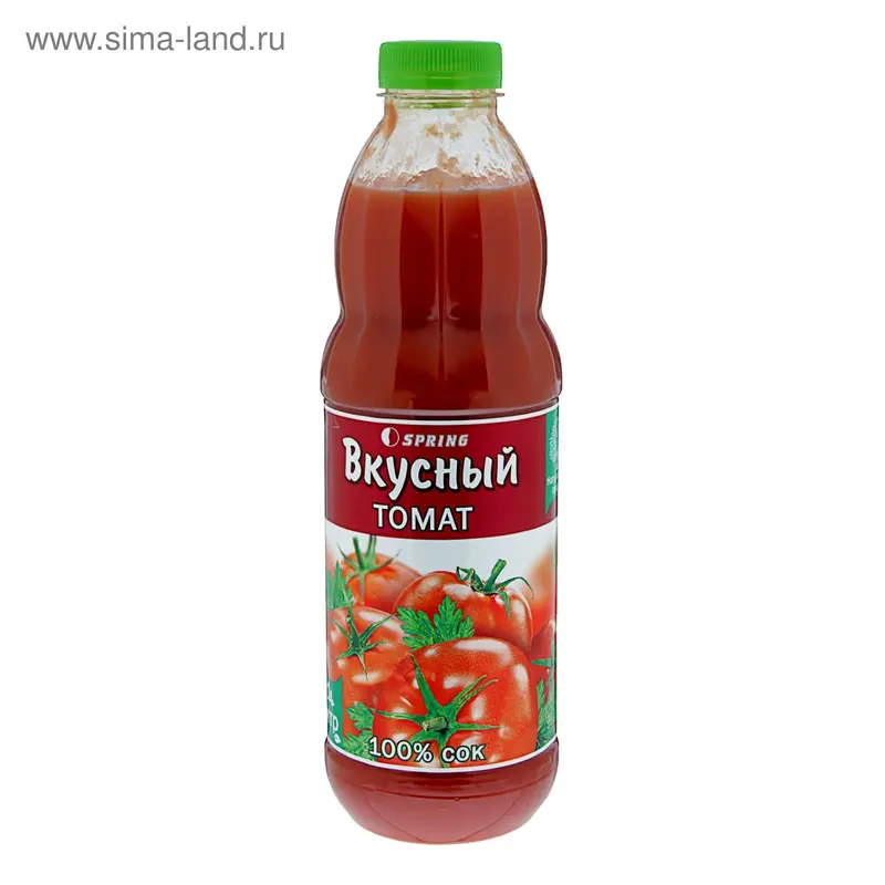 Сок "Вкусный мир" томат, 1 л