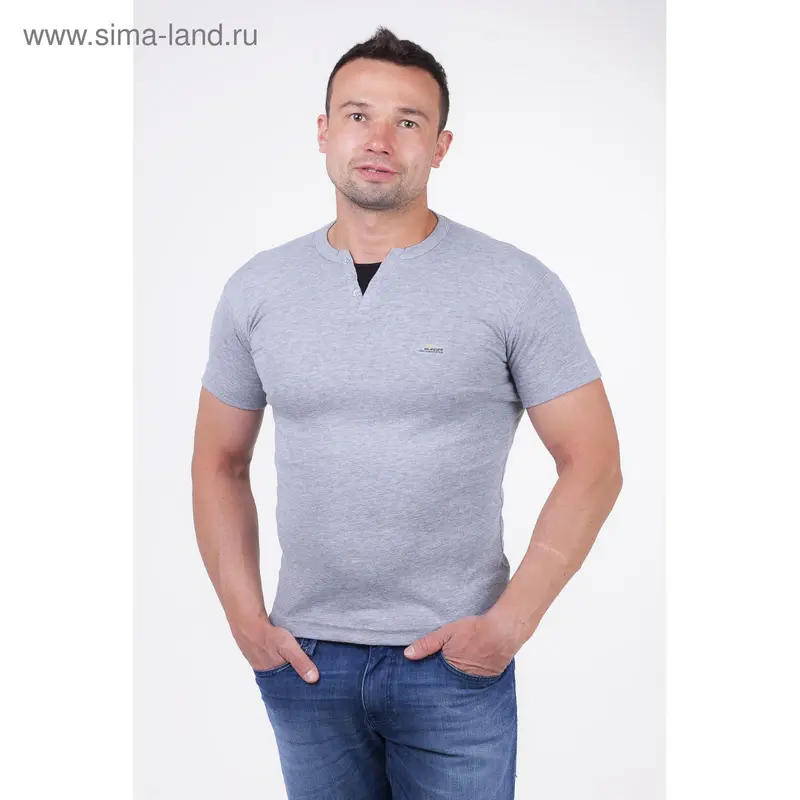 Футболка мужская арт.5078, цвет меланж, р-р 3XL