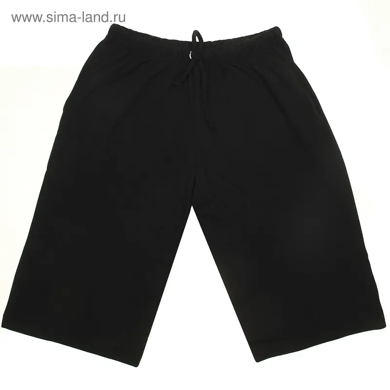 Шорты мужские, цвет чёрный, размер 50