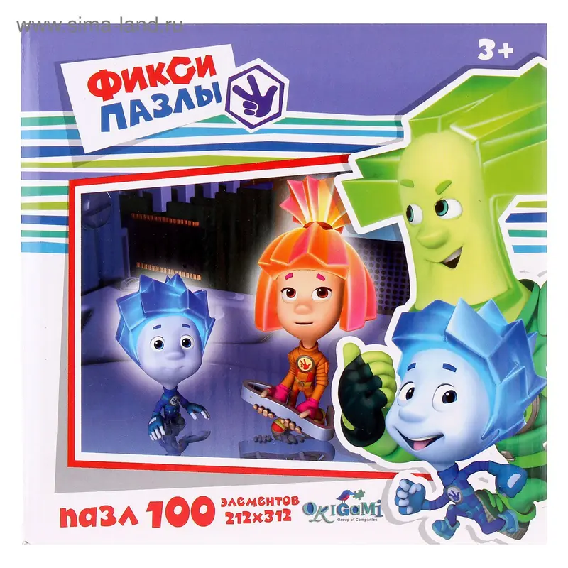 Пазлы «Фиксики. В компьютере», 100 элементов