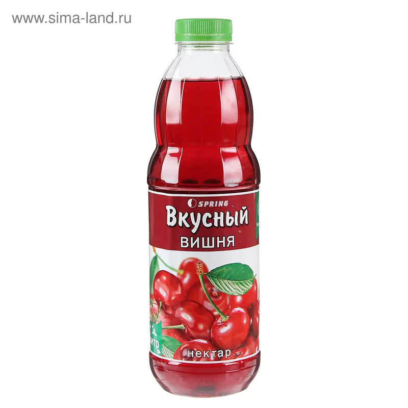 Нектар "Вкусный мир" вишня, яблоко, 1 л
