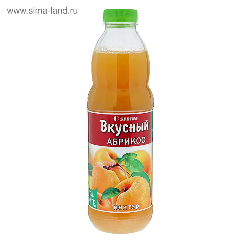 Нектар "Вкусный мир" абрикос, яблоко, 1 л