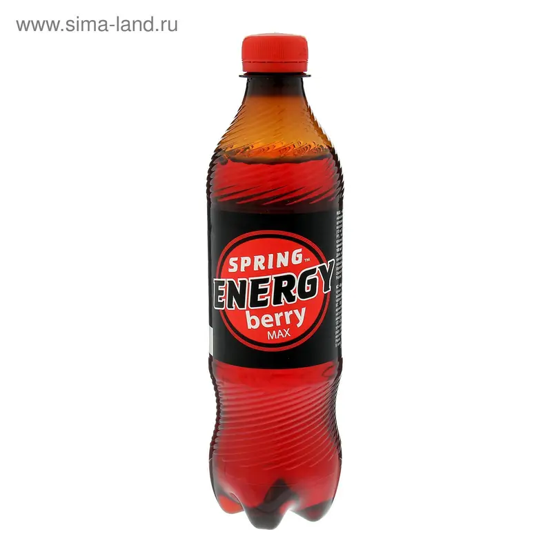 Напиток энергетический SPRING ENERGY Красные ягоды, 0,5 л