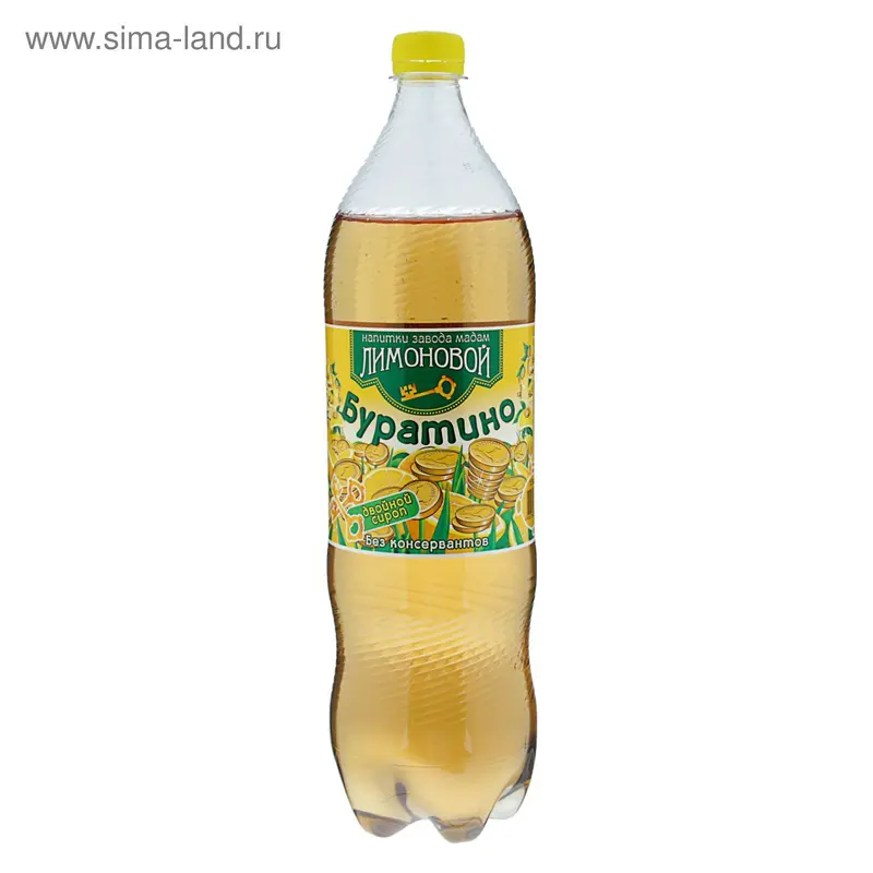 Напиток газированный, буратино, 1,5 л