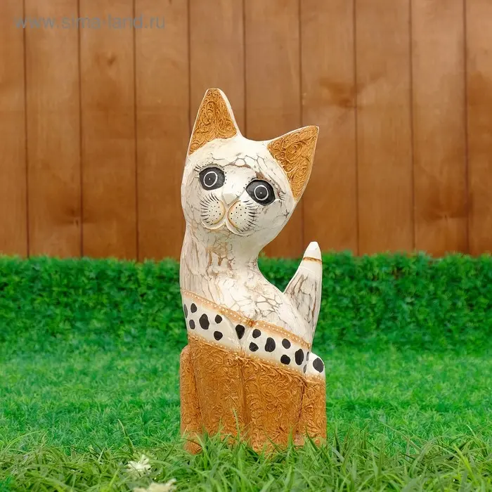 Сувенир дерево "Кошка" 40 см