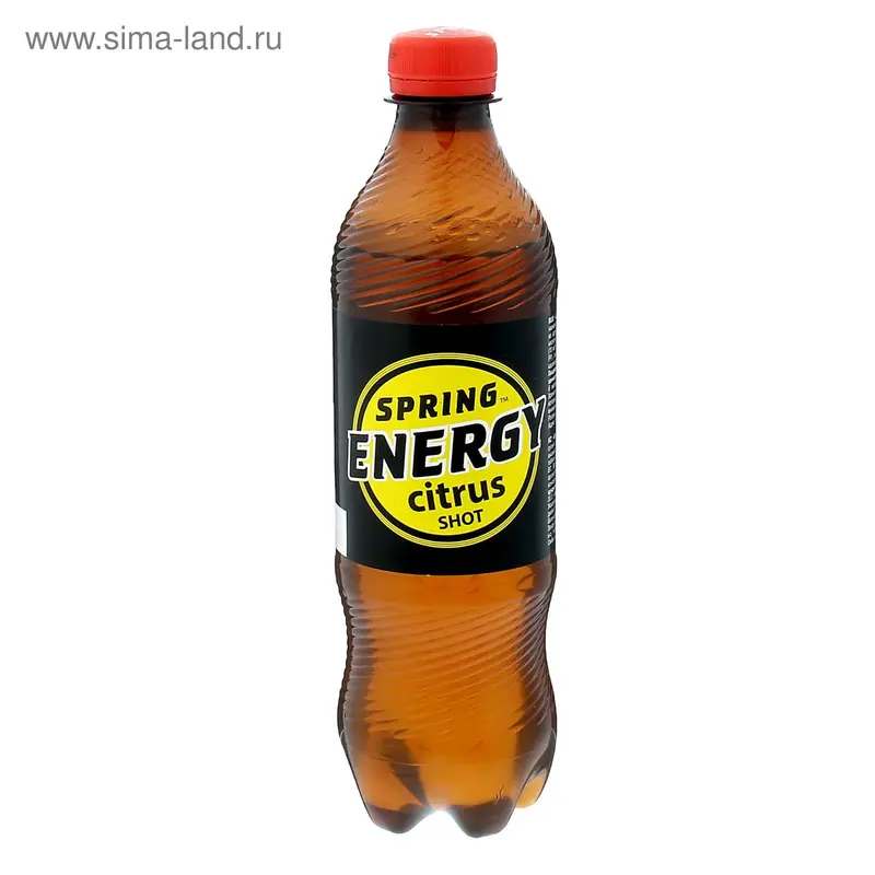 Напиток энергетический SPRING ENERGY Цитрусовый микс, 0,5 л