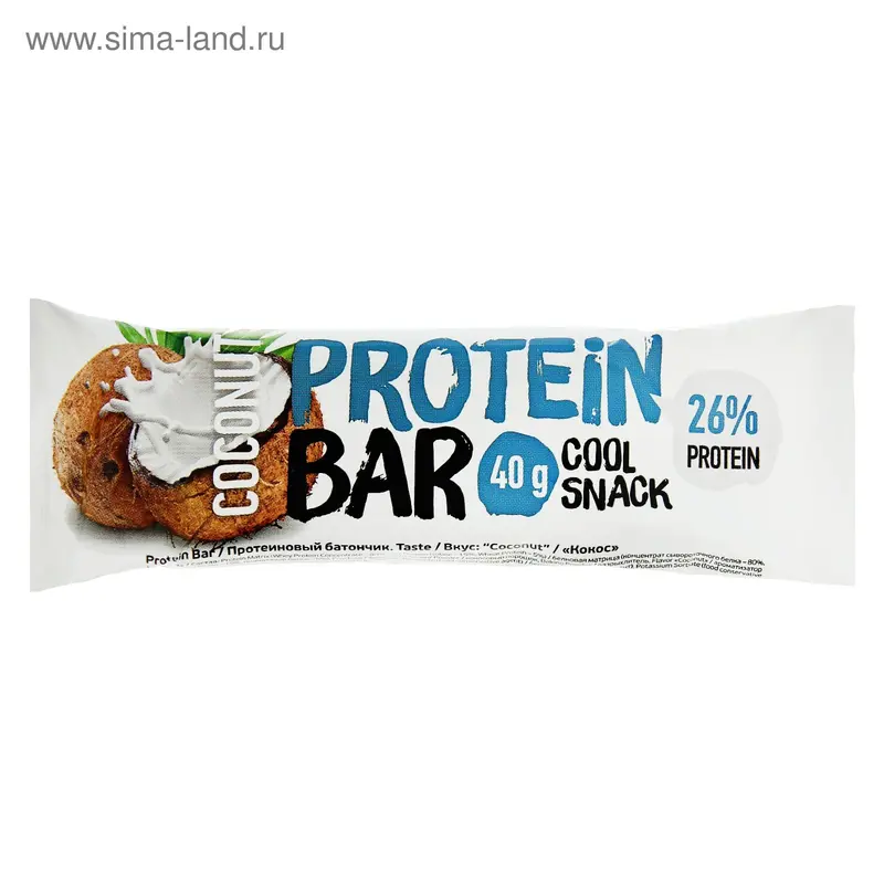 Протеиновый батончик Protein Bar, Кокос