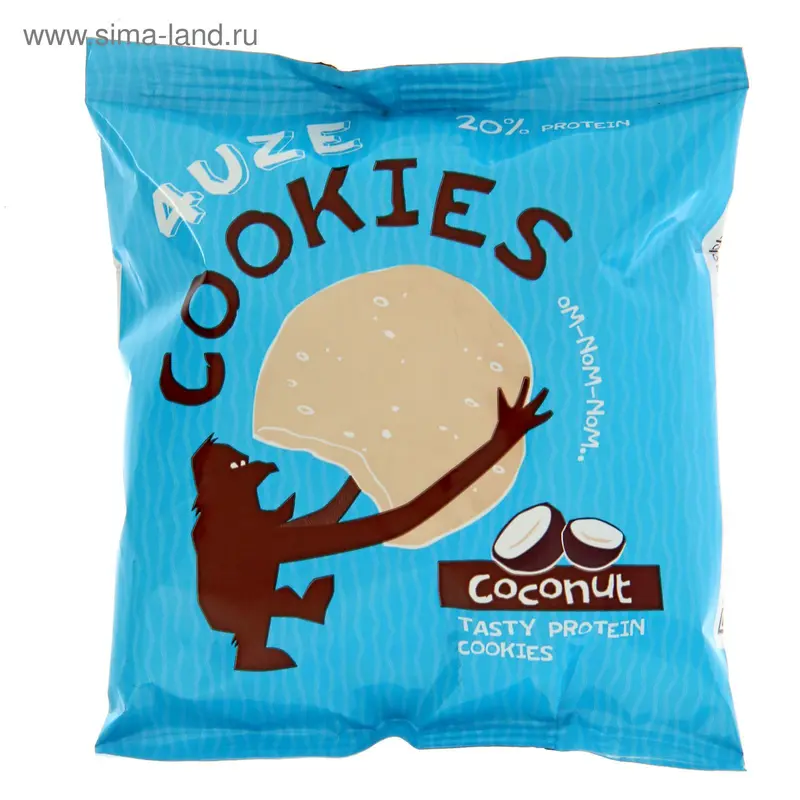 Печенье Фьюз, Fuze Cookies, Кокос