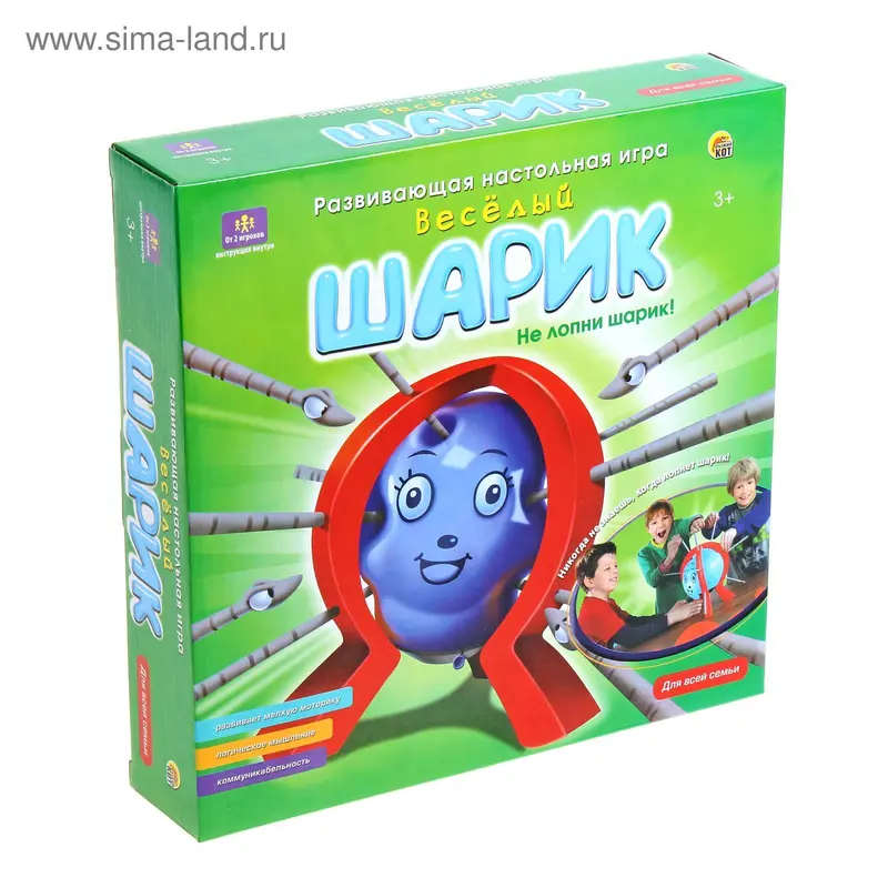 Настольная игра "Веселый шарик" ИН-0408