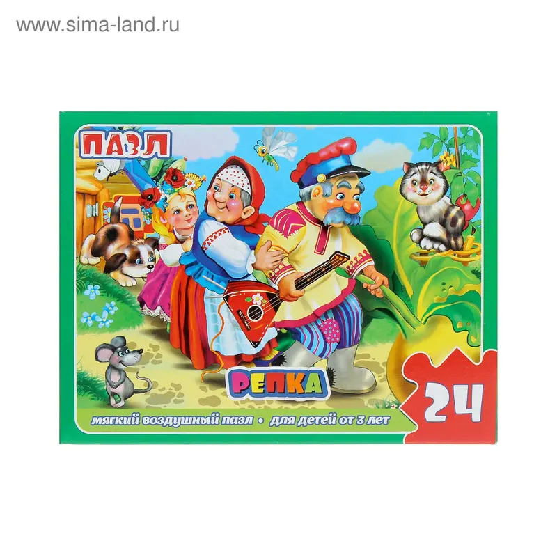 Макси-пазл «Репка», 24 элемента