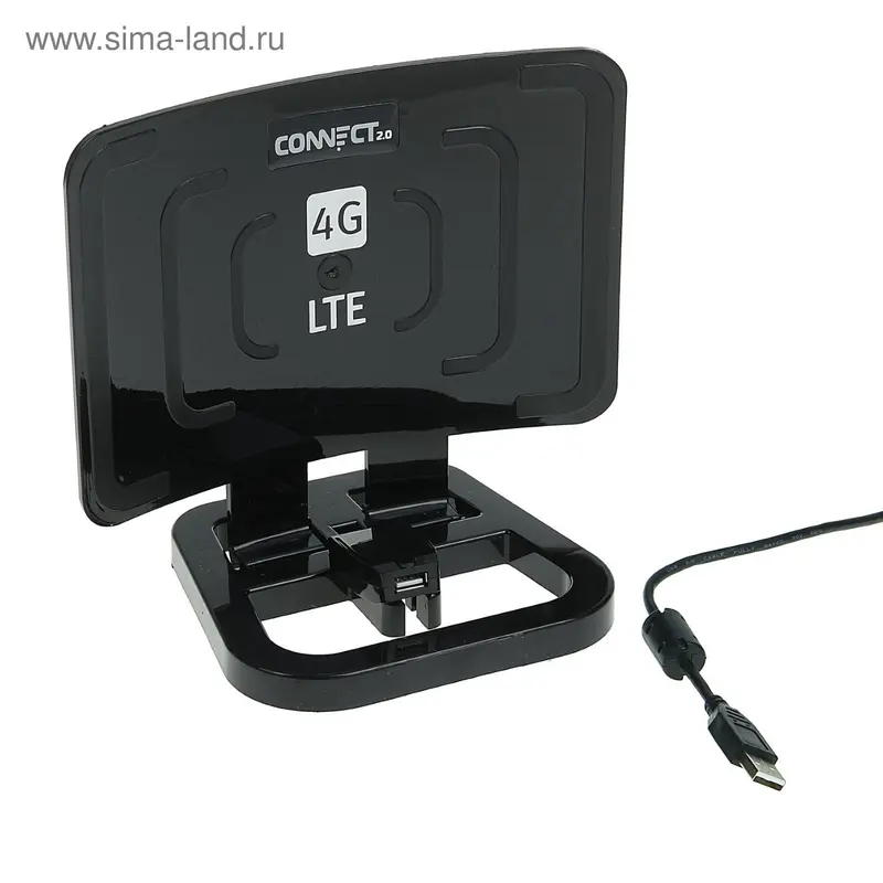 Антенна - усилитель интернет сигнала Connect 2.0 black edition, 2G/3G/4G