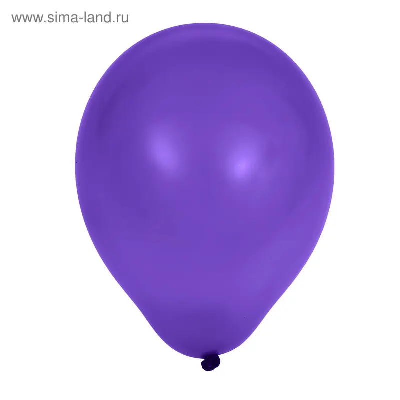 Шар латексный 5", пастель, набор 100 шт., lavender