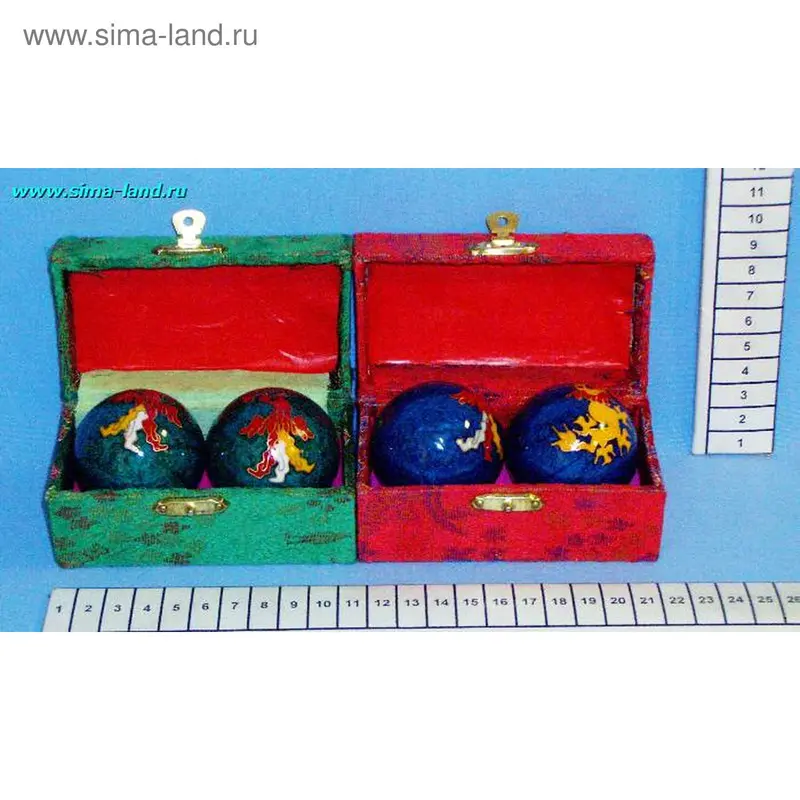 Поющие шары Баодинга (шары здоровья) (набор 2 шт) АССОРТИ