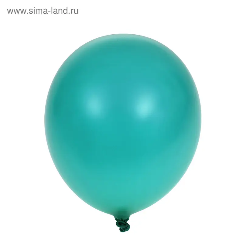 Шар латексный 12", пастель, набор 100 шт., aquamarine 50
