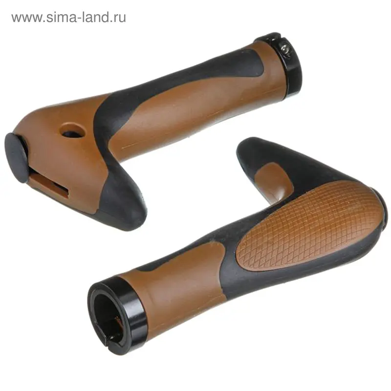 Грипсы-рога HL-G205, 150 мм, цвет чёрный