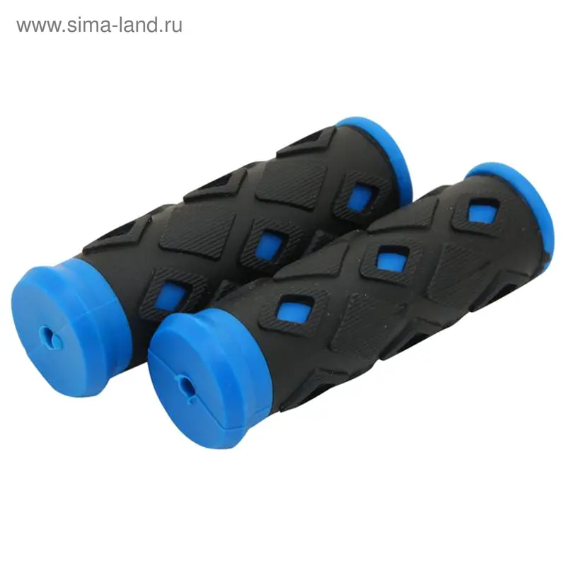 Грипсы STG ХD-113B, 95 мм, цвет чёрный/синий