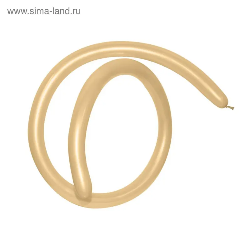 Шар для моделирования 260, пастель, набор 100 шт., цвет бежевый
