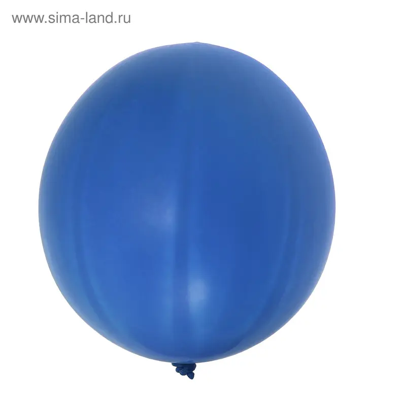 Шар латексный 27", пастель, набор 10 шт., цвет синий