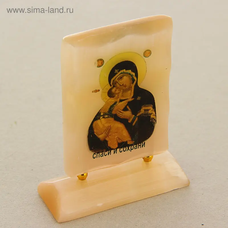 Икона на подставке прямоугольные "Владимирская"